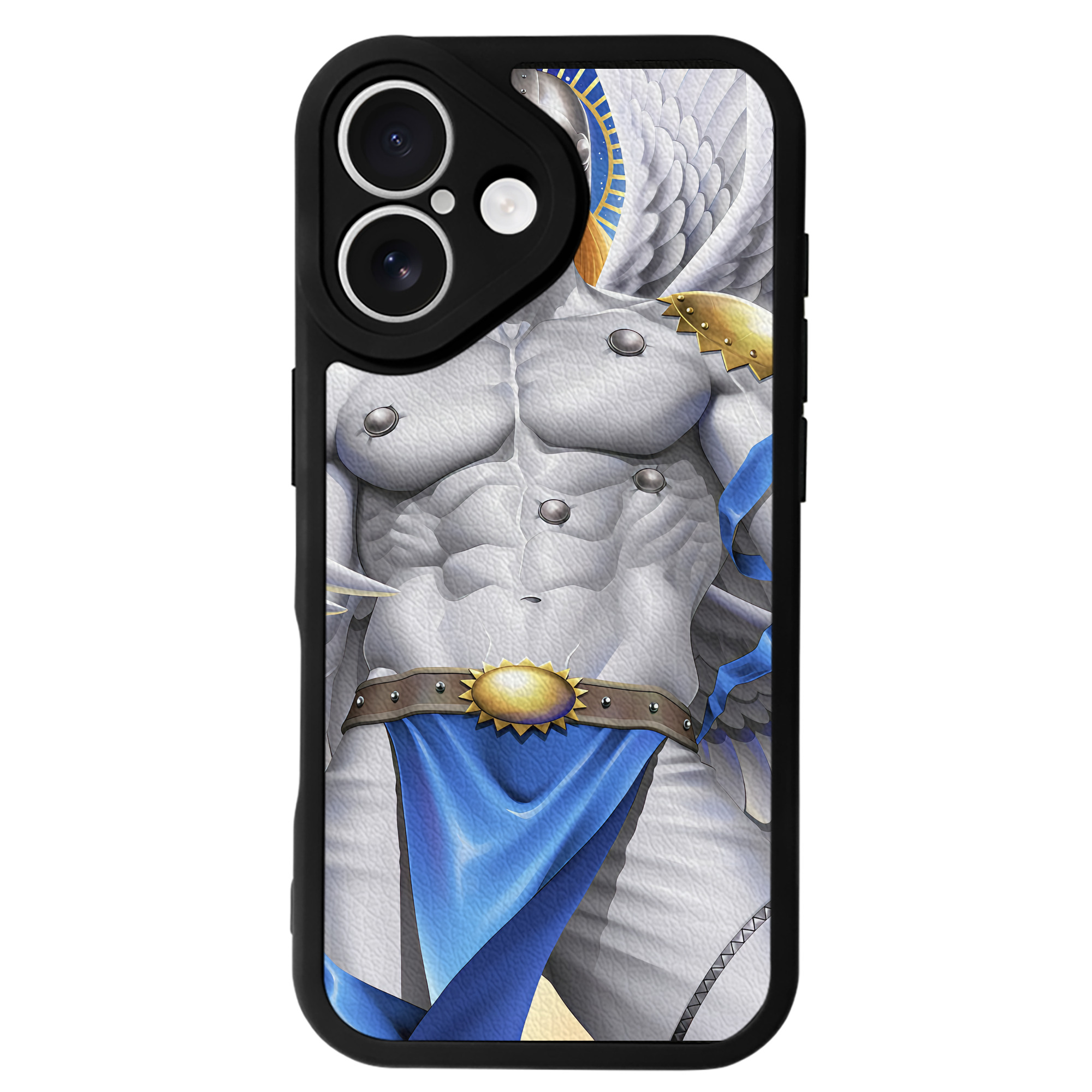 （画像用） Digimon デジタルモンスター/デジモン 【iPhone 16シリーズ対応】シリコンスマホケース（レザー調） 材質：シリコン